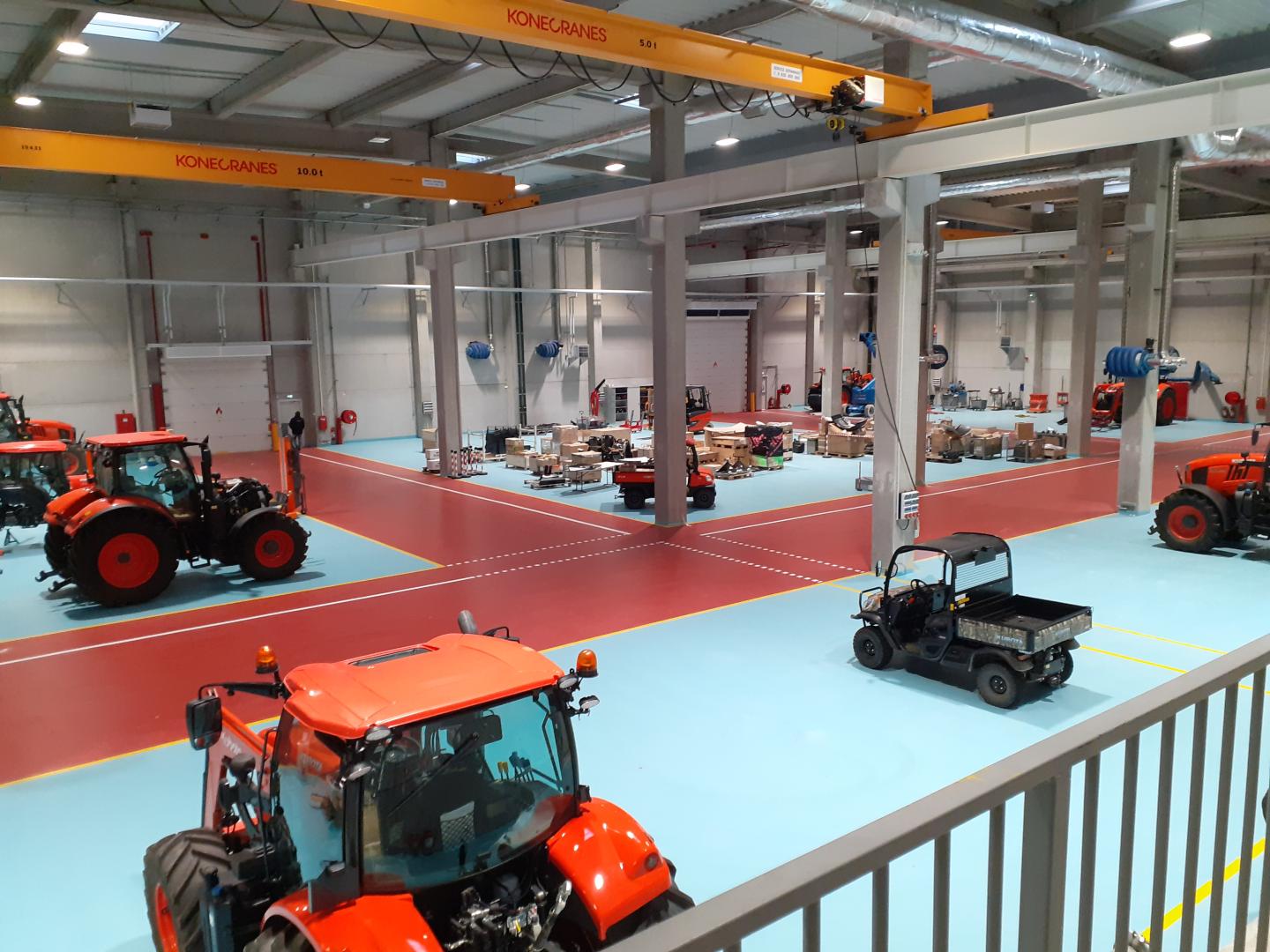 Epoxy coating verf - Kubota - Parijs
